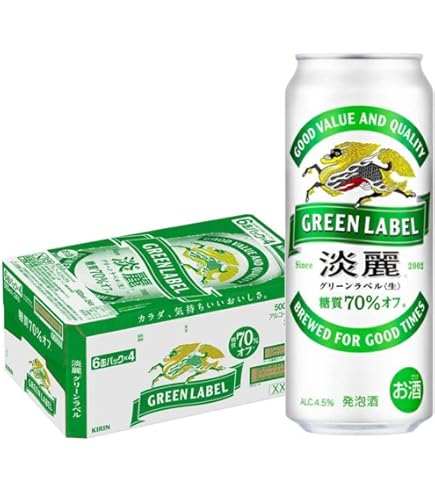 Amazon.co.jp: キリン 淡麗プラチナダブル 500ml×24缶入 : 食品・飲料