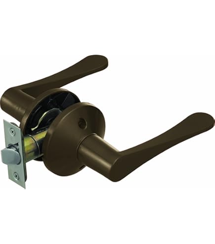 Amazon | エクレ リフォーム用レバーハンドル錠 空錠 通路用 シルバー