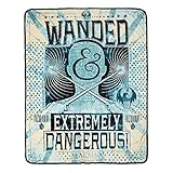 Fantastic Beasts "Wanded & Extremely Dangerous" Plush Throw - Loot Crate DX Exclusive November 2016