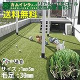 人工芝 リアル 高耐久 8～10年 芝の高さ 30mm 1m×5m 人工芝ロール オリジナル商品 ノーブランド品