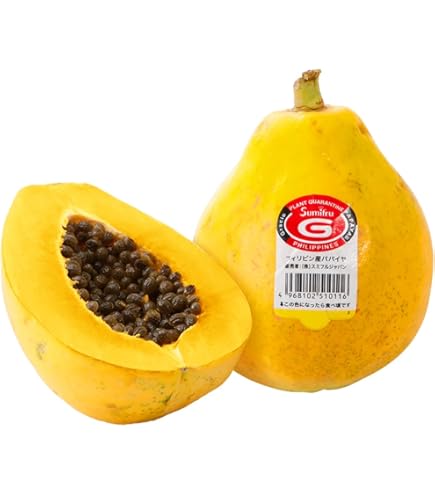 Amazon.co.jp: 無農薬 青パパイヤ 2kg（約2～4玉）沖縄産 沖縄本島から