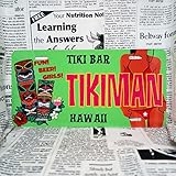 好きな文字に出来るアメリカナンバープレート / 大(US車用)-31x15cm / ハワイ・ティキバー