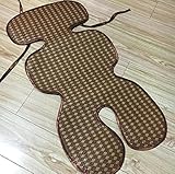 ベビーカーシート トロリー傘車 ひんやりマット 赤ちゃん チェアパット ござ 夏 爽やか 涼しい クールシート 座布団 ダイニングチェア 敷パッド ラグ ベビー 暑さ対策 ベビーカー用品 快適グッズ