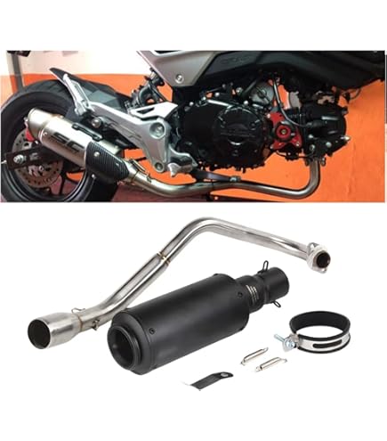 武川 テーパーコーンマフラー ホンダ グロム タケガワ grom jc92 SP武川(スペシャルパーツ武川) テーパーコーンマフラー グロム(JC92