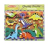 Melissa & Doug Dinosaur Chunky Puzzle [並行輸入品]