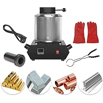 誘導溶解炉　電気溶解炉　金属　卓上　水冷　インゴット Amazon.co.jp: 電気溶解炉 デジタル金属熔融炉 1500℃110V