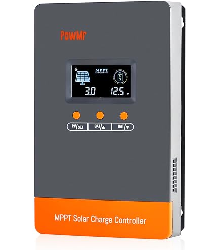 Amazon.co.jp: 60A MPPTソーラー充電コントローラー、12V/24V/36V/48V