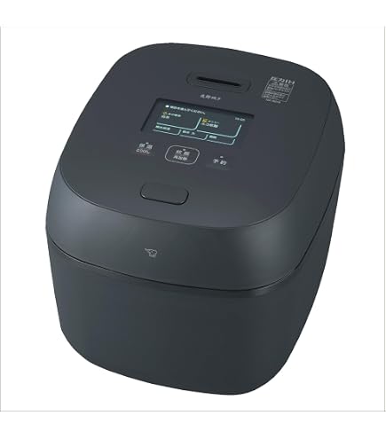 Amazon | 象印マホービン 炊飯器 炎舞炊き 5.5合 濃墨 NW-LB10-BZ