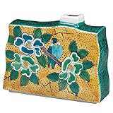 九谷焼 陶器 一輪挿し 吉田屋山茶花