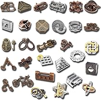 【新品】知恵の輪・steel puzzle 3セット 新品】知恵の輪・steel puzzle 3セット