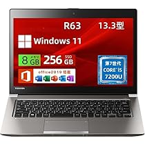 Amazon.co.jp: 【整備済み品】東芝 軽量薄型ノートパソコン Dyna Book