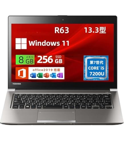 Amazon.co.jp: 【整備済み品】ノートパソコン U63 ノートPC 13.3型 FHD