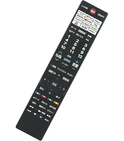 Amazon | AULCMEET 代替リモコン CT-90504 fit for REGZA レグザ 液晶