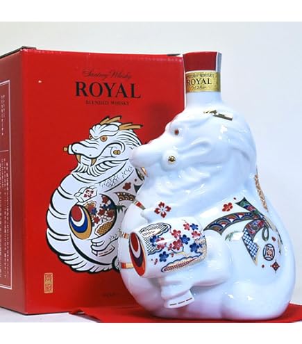 サントリーウイスキーローヤル 寅歳ボトル サントリー ウイスキーローヤル 干支 寅歳 2022年 600ml 陶器ボトル 43