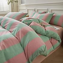 セミダブルカバーセット ピンク ミントグリーン 61VhVJ3bo8L._AC_UL210_SR210,