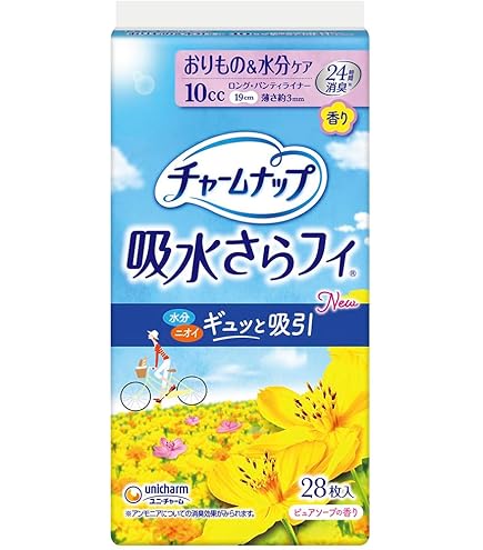 Amazon | チャームナップ スリム吸水ガード 安心の少量用 25cc 26枚
