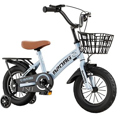 子供用自転車 黒 前カゴ付き 補助輪付き　新品・未使用品❗️ ふるさと納税 キッズ自転車 18インチ 子供用自転車 HEAD KIDS BIKE