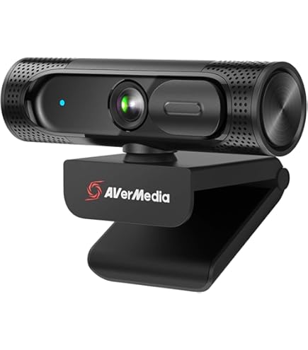 Amazon.co.jp: AVerMedia PW315 - フルHD 1080P 60FPS Webカメラ