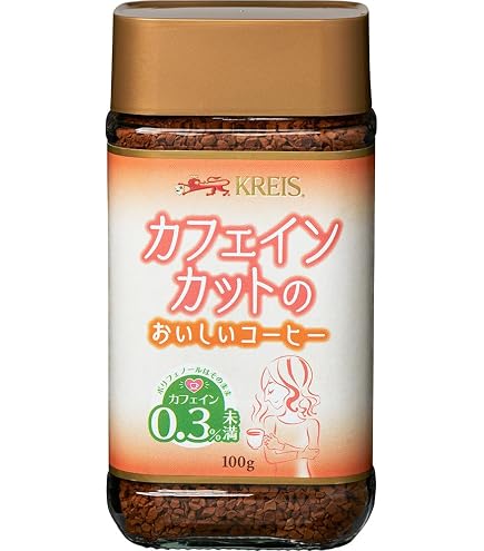 Amazon.co.jp: クライス カフェインカットのおいしいコーヒー 100g