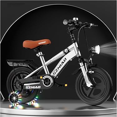 922】ロードバイク風 子供車 Number ホワイト 補助輪付き 922