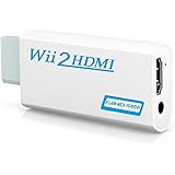 GANA Wii to HDMI変換アダプタ-Wii to HDMI コンバーター Wii専用HDMI コンバーター480p/720p/1080pに変換 3.5mmオーディオ