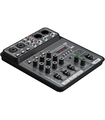 Amazon | Behringer XENYX Q502USB プレミアム 5入力 2-バスミキサー 