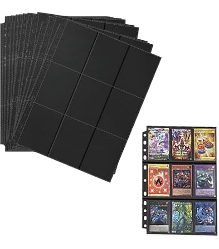 Amazon.co.jp: ASTRAIZE トレカ 9ポケット 黒 リフィル ファイル