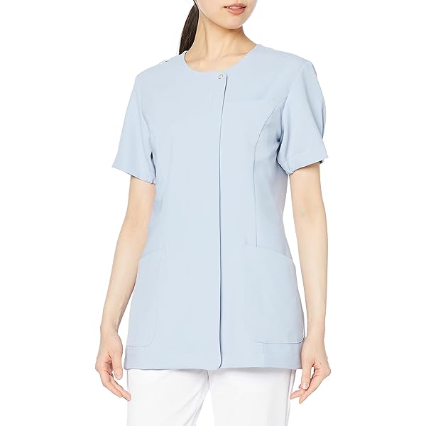 ワコールHIコレクション　スクラブ 白衣 医療用HI207 ホワイト ワコールHIコレクションの白衣・スクラブ｜THS-白衣通販・販売