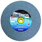 Shark 2020 6-inch by 1-inch by 1インチのベンチシート研削ホイールgrit-36