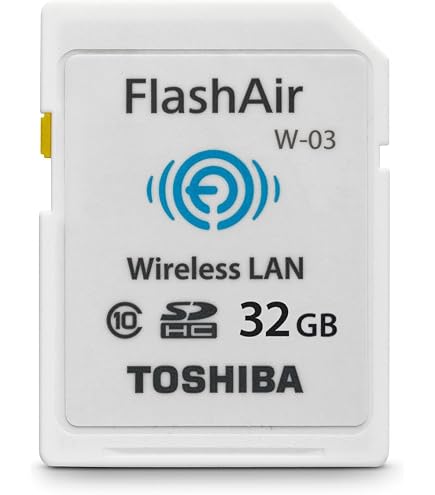 Amazon | 東芝 Flash Air W-04 第4世代 SDHC 32GB R:90MB/s W:70MB/s