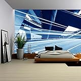 wall26 – 自己粘着壁紙大壁壁画シリーズ 100"x144" WMR-WP-X-C238-100x24x6