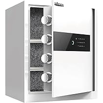 Amazon.co.jp: 金庫 指紋 テンキー式 電子 タッチパネル金庫 指紋認証