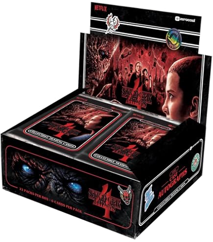 【期間限定出品】 2025 Topps Stranger Things Box Amazon.co.jp: 2025年 Topps Stranger Things ハイテクホビーボックス