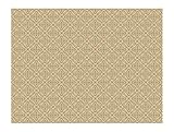York Wallcoverings AP7437SMP Silhouettes Lacey Interlocking Circles Wallpaper Memo Sample, 8-Inch x 