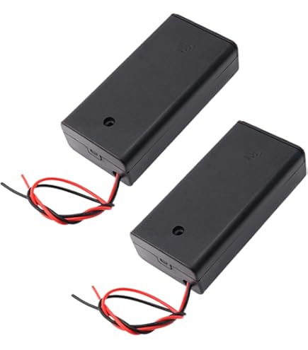 Amazon.co.jp: 電池ボックス 単3型 2本 直列 3V スライドスイッチ付