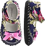[ペディペド] pediped オリジナルズ Louisa ルイザ フローラル - ファーストベビーシューズ S (6-12 mos) 【並行輸入】