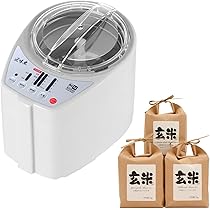 Amazon | 山本電気 精米機 家庭用 道場六三郎 匠味米 MB-RC52W
