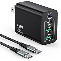 Amazon | 65W USB C充電器 タイプC GaN 急速充電器 4ポート搭載