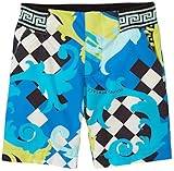 Versace Kids Damier Print Shorts (ベビー)