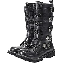 Amazon | [UpdateClassic] ブーツ メンズ サイドジップ ミドル