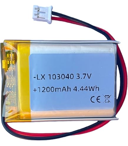 リチウムポリマーバッテリー Amazon.co.jp: リチウムポリマーバッテリー 3.7V 1200mAh 503759 Lipo