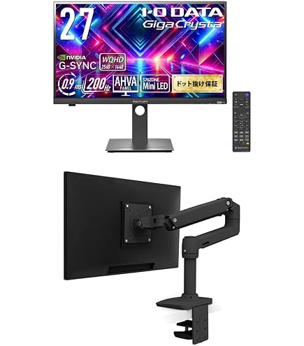 Amazon.co.jp: IODATA GigaCrysta MiniLED採用 200Hz＆WQHD対応広色域