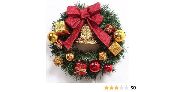 Amazon Co Jp Lifedesign かわいい クリスマス リース 選べるカラー ３２ No ２ おもちゃ