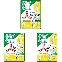 Amazon.co.jp: アサヒグループ食品 三ツ矢塩タブレット 54g (× 3