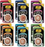 【まとめ買い】 アイシア 黒缶 パウチ ゼリータイプ アソート 70g 6種×各2袋 12袋セット