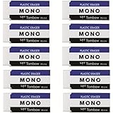 トンボ鉛筆 消しゴム MONO モノPE01 10個 JCA-061