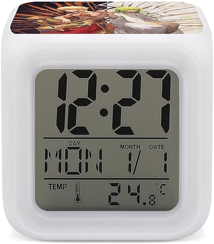 Amazon.co.jp: 秋元 真夏 目覚まし時計 LED デジタル時計 12/24 時間 