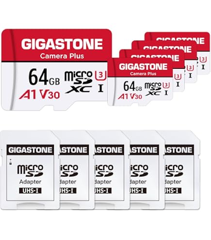Amazon | 【Switch 1 対応】 GIGASTONE マイクロsdカード 128GB 5個 
