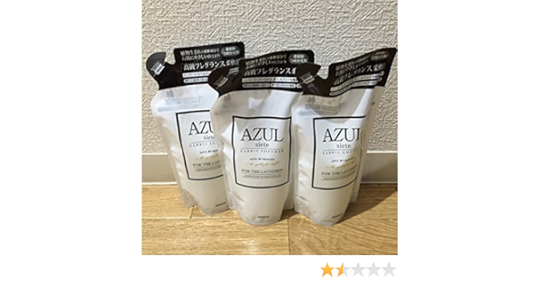 Amazon Co Jp Azul By Moussy フレグランス柔軟剤 詰替４００ml ３個セット スポーツ アウトドア