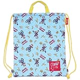 2017年 春物 おさるのジョージ ナップサック Curious George サックス◇40×33cm